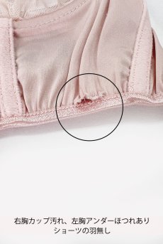 画像3: 【80%OFF】アウトレットSALE｜S｜Flamingo｜ワイヤー入りブラジャー＆ショーツセット・シースルー｜替え羽ストラップなし｜ギフトBOX入り｜未発表モデル・サンプル・見本品｜LA MUSA ラミューザ【即日発送・サイズ交換NG・クーポン適用対象外】輸入下着・ 高級ランジェリー   (3)