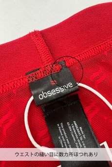 画像2: 【50%OFF】アウトレットSALE｜S/M｜L/XL｜Obsessiver boxer | メンズボクサーパンツ・レッド・シースルー・メンズ   ｜高級メンズ下着｜obsessive【即日発送・サイズ交換NG・クーポン適用対象外・メール便対象】メンズ下着   (2)
