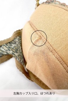 画像2: 【60%OFF】アウトレットSALE｜70D｜LATTE push  | 3/4カップ・ワイヤーブラ | Sawren サブレン【即日発送・サイズ交換NG・クーポン適用対象外】インポート・輸入下着・高級ランジェリー （再入荷なし） (2)