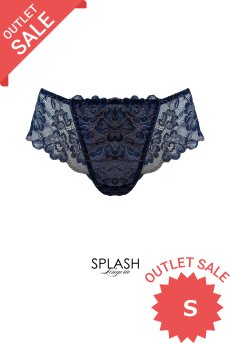 画像1: 【60%OFF】アウトレットSALE｜S｜LUMINIS thong  | タンガ・Ｔバック・ネイビー | Sawren サブレン【即日発送・サイズ交換NG・クーポン適用対象外・メール便対象】輸入下着・高級ランジェリー  (1)