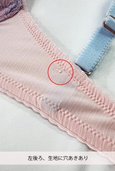 画像3: 【60%OFF】アウトレットSALE｜65D｜在庫限り｜BLOOM push  | 3/4カップ・ワイヤーブラ・ピンク×ブルー | Sawren サブレン【即日発送・サイズ交換NG・クーポン適用対象外】インポート・輸入下着・高級ランジェリー  (3)