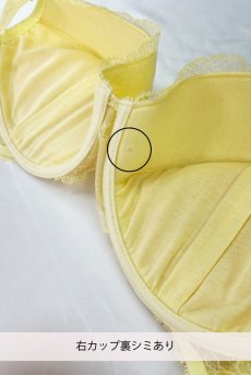 画像2: 【60%OFF】アウトレットSALE｜80H｜AMARELO push  | 3/4カップ・ワイヤーブラ・イエロー | Sawren サブレン【即日発送・サイズ交換NG・クーポン適用対象外】インポート・輸入下着・高級ランジェリー  (2)