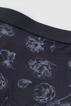 画像14: Classic rose mens boxer|メンズメンズボクサーパンツ・ネイビー・花柄|Alquarte アルクァーテ【サイズ交換NG】  日本製・高級ランジェリー   (14)