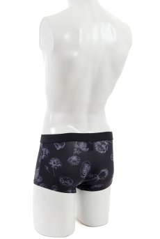 画像3: Classic rose mens boxer|メンズメンズボクサーパンツ・ネイビー・花柄|Alquarte アルクァーテ【サイズ交換NG】  日本製・高級ランジェリー   (3)