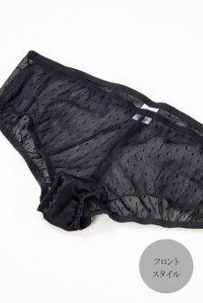 画像11: sleeping beauty Shorts black | ノーマルショーツ ・シルククロッチ・黒 | LingerieArt ランジェリーアート【サイズ交換NG】※メール便対象※  高級ランジェリー   (11)