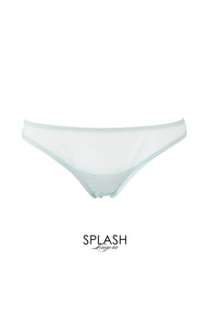 画像1: color drop Shorts mint blue | ショーツ ・ビキニタイプ・シルククロッチ・ミントブルー | LingerieArt ランジェリーアート【サイズ交換NG・クーポン割引対象外・メール便対象】 高級ランジェリー   (1)