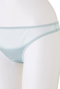 画像13: color drop Shorts mint blue | ショーツ ・ビキニタイプ・シルククロッチ・ミントブルー | LingerieArt ランジェリーアート【サイズ交換NG・クーポン割引対象外・メール便対象】 高級ランジェリー   (13)