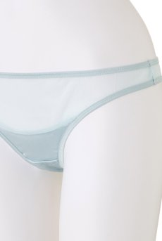 画像13: color drop Shorts mint blue | ショーツ ・ビキニタイプ・シルククロッチ・ミントブルー | LingerieArt ランジェリーアート【サイズ交換NG】※メール便対象※  高級ランジェリー   (13)