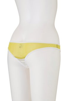 画像10: color drop Shorts yellow green | ショーツ ・ビキニタイプ・シルククロッチ・イエロー | LingerieArt ランジェリーアート【サイズ交換NG】※メール便対象※  高級ランジェリー   (10)