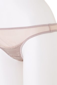 画像13: color drop Shorts old pink | ショーツ ・ビキニタイプ・シルククロッチ・ピンクベージュ | LingerieArt ランジェリーアート【サイズ交換NG】※メール便対象※  高級ランジェリー   (13)