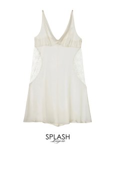 画像7: silk slip White | スリップドレス ・シルク・ホワイト | LingerieArt ランジェリーアート【サイズ交換NG】  高級ランジェリー   (7)