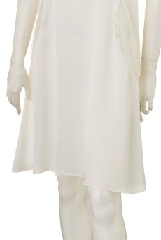 画像5: スリップドレス（シルク・ホワイト）〈silk slip White〉【送料無料】  高級ランジェリー   (5)