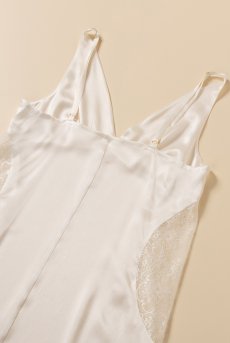 画像9: silk slip White | スリップドレス ・シルク・ホワイト | LingerieArt ランジェリーアート【送料無料・サイズ交換NG】  高級ランジェリー   (9)
