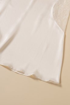 画像10: スリップドレス（シルク・ホワイト）〈silk slip White〉【送料無料】  高級ランジェリー   (10)