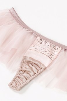 画像7: pink gradation | タンガ ・Ｔバック・レース・ピンク | LingerieArt ランジェリーアート【サイズ交換NG】※メール便対象※  高級ランジェリー   (7)