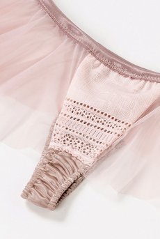 画像9: pink gradation | タンガ ・Ｔバック・レース・ピンク | LingerieArt ランジェリーアート【サイズ交換NG】※メール便対象※  高級ランジェリー   (9)