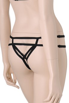 画像13: ECHO-2pcs-set | トップレスブラ＆オープンクロッチセット・ボンデージ | Anais アナイス センシュアルランジェリー【即日発送・サイズ交換NG・メール便対象】セクシーランジェリー  （再入荷なし) (13)