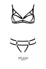 ECHO-2pcs-set | トップレスブラ＆オープンクロッチセット・ボンデージ | Anais アナイス センシュアルランジェリー【即日発送・サイズ交換NG・メール便対象】セクシーランジェリー  （再入荷なし)