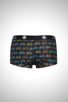 画像5: BENITO boxer  | メンズボクサーパンツ・ブラック・メンズ・自転車柄 | 特製オールドブック型ケース付き｜Anais アナイス センシュアルランジェリー【即日発送・サイズ交換NG】 メンズ下着   (5)