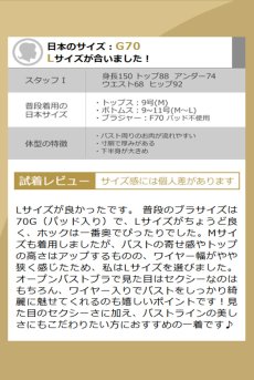 画像20: V-9811｜オープンバストブラジャー・シェルフブラ・1/4カップ・ブラック｜AxamiSexy アクサミセクシー｜輸入下着・高級ランジェリー   (20)