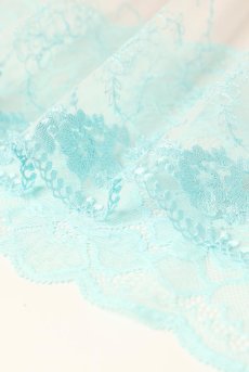 画像28: V-10131｜ 一枚レースブラ・ ライトブルー｜Axami アクサミ| 輸入下着・高級ランジェリー  (28)