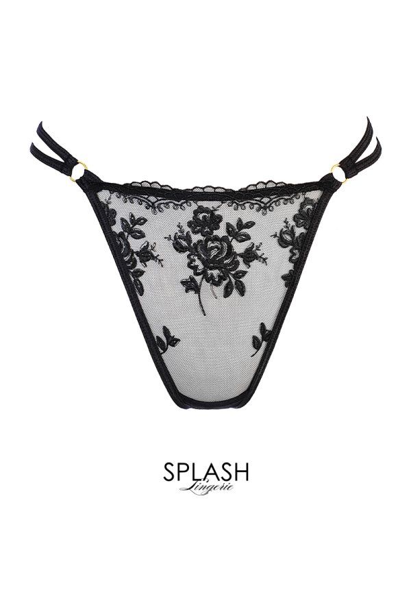 V-11048｜タンガ(Tバック)・ ブラック｜Axami アクサミ【サイズ