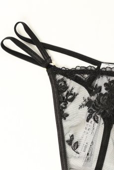 画像20: V-11048｜タンガ(Tバック)・ ブラック｜Axami アクサミ【サイズ交換NG・メール便対象】 輸入下着・高級ランジェリー  (20)