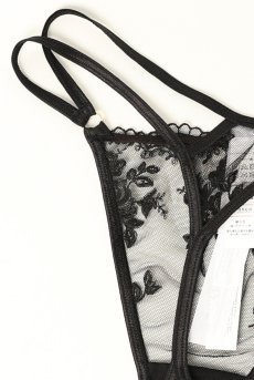 画像22: V-11048｜タンガ(Tバック)・ ブラック｜Axami アクサミ【サイズ交換NG・メール便対象】 輸入下着・高級ランジェリー  (22)