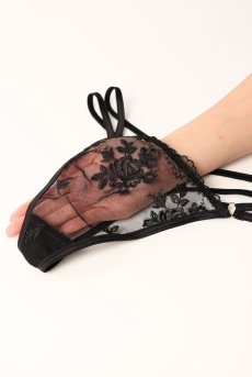 画像24: V-11048｜タンガ(Tバック)・ ブラック｜Axami アクサミ【サイズ交換NG・メール便対象】 輸入下着・高級ランジェリー  (24)