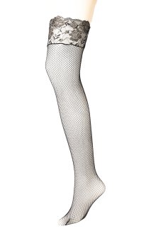 画像7: V-11134｜ガーターストッキング・ ブラック×ゴールド｜Axami アクサミ【サイズ交換NG・メール便対象】 輸入下着・高級ランジェリー  (7)