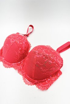 画像10: V-12011｜プッシュアップブラ・ コーラルレッド｜Axami アクサミ【サイズ交換OK】輸入下着・高級ランジェリー  (10)