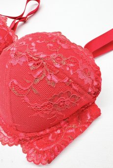 画像11: V-12011｜プッシュアップブラ・ コーラルレッド｜Axami アクサミ【サイズ交換OK】輸入下着・高級ランジェリー  (11)
