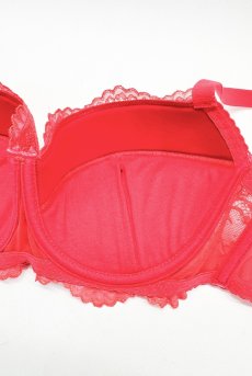 画像13: V-12011｜プッシュアップブラ・ コーラルレッド｜Axami アクサミ【サイズ交換OK】輸入下着・高級ランジェリー  (13)