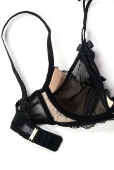画像13: 在庫限り｜70Cサイズ｜V-7831 | スリット入りカバー付きオープンバストブラジャー・シェルフブラ | AxamiSexy アクサミセクシー【サイズ交換NG】輸入下着・高級ランジェリー   (13)