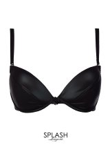 V-8341 | 3/4カップブラジャー・ボンデージ・レザー風 | AxamiSexy アクサミセクシー| 輸入下着・高級ランジェリー  