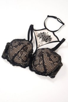 画像10: 在庫限り｜70Dサイズ｜V-9001 | プッシュアップブラジャー・取り外しOKなチョーカー付き | AxamiSexy アクサミセクシー| 輸入下着・高級ランジェリー  （在庫限り) (10)