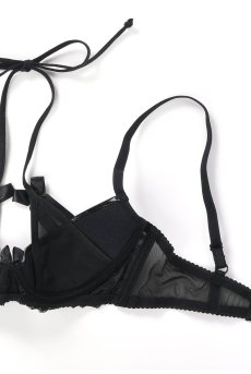 画像13: V-6471 | レースカバー付きオープンバストブラ・シェルフブラ・エナメル風フェイクレザー | AxamiSexy アクサミセクシー｜輸入下着・高級ランジェリー   (13)