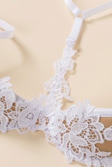 画像13: V-9641 | オープンバストブラジャー・シェルフブラ・1/4カップ | AxamiSexy アクサミセクシー【サイズ交換NG】輸入下着・高級ランジェリー   (13)