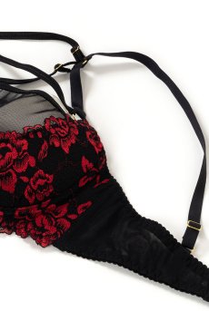画像11: V-10021 | カバー付きオープンバストブラジャー・シェルフブラ・1/4カップ | AxamiSexy アクサミセクシー｜輸入下着・高級ランジェリー   (11)