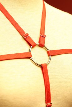 画像17: V-9806｜ボディハーネス・レッド｜AxamiSexy アクサミセクシー【サイズ交換NG・メール便対象】輸入下着・高級ランジェリー  (17)