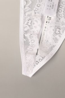 画像11: V-9828｜オープンクロッチタンガ・Tバック・ホワイト｜AxamiSexy アクサミセクシー【サイズ交換NG・メール便対象】輸入下着・高級ランジェリー   (11)