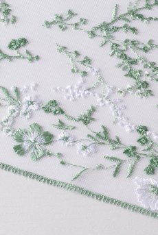 画像16: 在庫限り｜75Eサイズ｜SANSA-white-green-B214 | 3/4カップ・ワイヤーブラ・グラマー向け・すっぴん美乳ブラ｜ ewabien エヴァビアン| 輸入下着・高級ランジェリー (16)