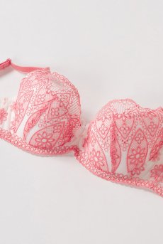画像10: 在庫限り｜70Fサイズ｜AVERO-coral-B214 | 3/4カップ・ワイヤーブラ・グラマー向け・すっぴん美乳ブラ｜ ewabien エヴァビアン| 輸入下着・高級ランジェリー  (10)
