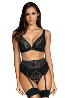 画像5: 【30%OFF】Sサイズ｜VELVET-black-C201｜タンガ（Tバック・ブラック・ベロア調） ※メール便対象【サイズ交換NG】エヴァビアン ewabien輸入下着・高級ランジェリー  （再入荷なし） (5)
