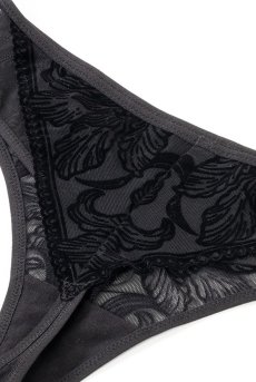画像14: 【30%OFF】Sサイズ｜VELVET-black-C201｜タンガ（Tバック・ブラック・ベロア調） ※メール便対象【サイズ交換NG】エヴァビアン ewabien輸入下着・高級ランジェリー  （再入荷なし） (14)