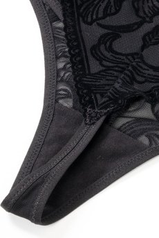 画像15: 【30%OFF】Sサイズ｜VELVET-black-C201｜タンガ（Tバック・ブラック・ベロア調） ※メール便対象【サイズ交換NG】エヴァビアン ewabien輸入下着・高級ランジェリー  （再入荷なし） (15)