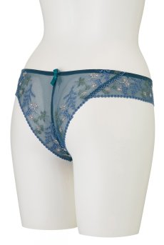 画像10: 【20%OFF】NADEEN-azure-C322 | ブラジリアンタンガ・Tバック・シースルー・アズール・ブルー  | ewabien エヴァビアン【サイズ交換NG】※メール便対象※輸入下着・高級ランジェリー (再入荷なし) (10)