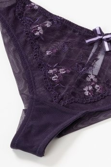 画像14: 【20%OFF】TAMAL-violet-C322 | ブラジリアンタンガ・シースルー・パープル  | ewabien エヴァビアン【サイズ交換NG】※メール便対象※輸入下着・高級ランジェリー (再入荷なし) (14)