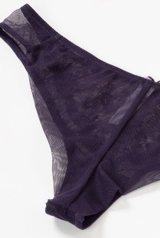 画像15: 【20%OFF】TAMAL-violet-C322 | ブラジリアンタンガ・シースルー・パープル  | ewabien エヴァビアン【サイズ交換NG】※メール便対象※輸入下着・高級ランジェリー (再入荷なし) (15)