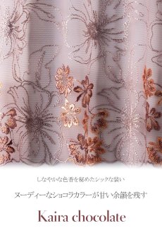 画像16: サイズ限定｜L【20%OFF】KAIRA-chocolate-C110 | ノーマルショーツ・シースルー・モカベージュ  | ewabien エヴァビアン【サイズ交換NG】※メール便対象※輸入下着・高級ランジェリー  (16)